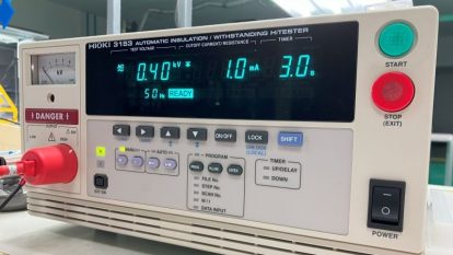 耐電圧試験のイメージ